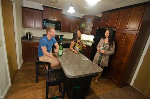 Spacious Kitchen in East Lansing Apartments near Michigan State University | Haslett Arms