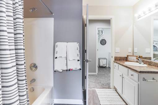 Bathroom at Aspen Lakes Estates
