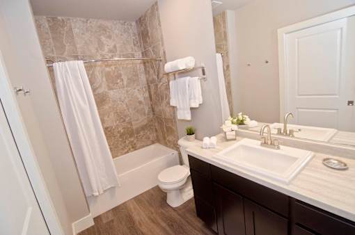 Bathroom at Aspen Lakes Estates