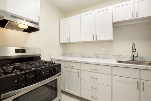 Kitchen Appliances at Carolina Court Apartment Homes, Washington