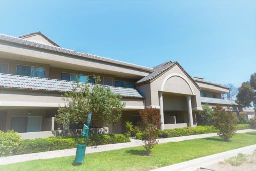 Front of building