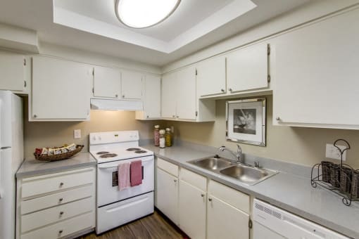 Mesa Village Apartments Furnished Apartment Kitchen