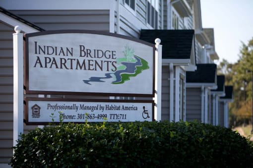 Indian Bridge Signage