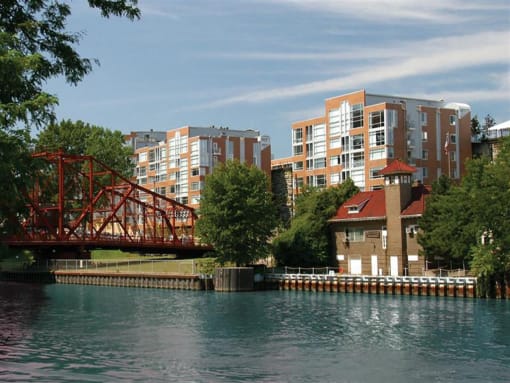Breathtaking Lake View From Property at Stonebridge Waterfront, Cleveland, 44113