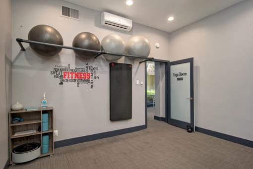Modern Fitness Center at Wilbur Oaks Apartments, Thousand Oaks, CA