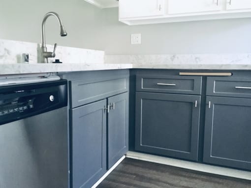 Kitchen Units at Wilbur Oaks Apartments, California