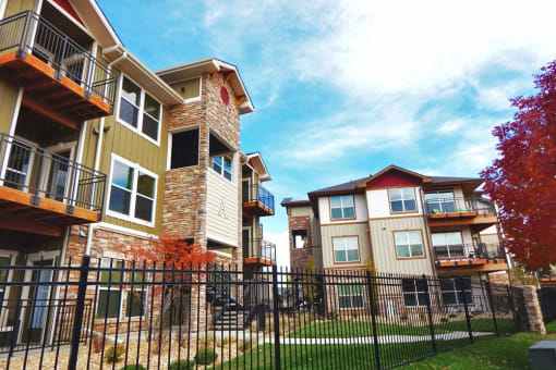 One and Two-Bedroom Floor Plans at Denver Apartments near Fox Hill Golf Course