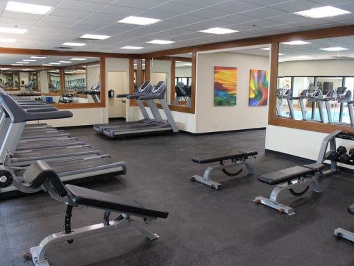 Fitness Center With Weight Room, at Reserve Square, Cleveland, OH