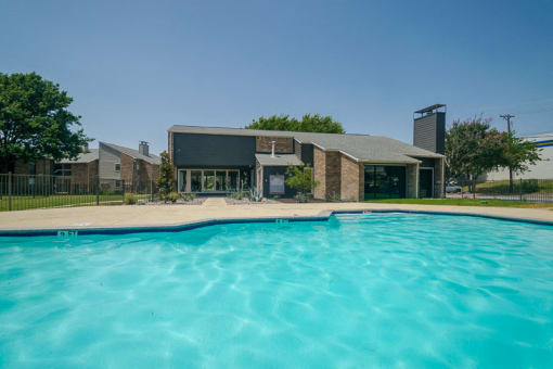 Pool view at Rock 35, Texas, 78681