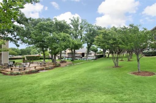 Lush Green Landscape at Southgate Glen, Weatherford, TX, 76086