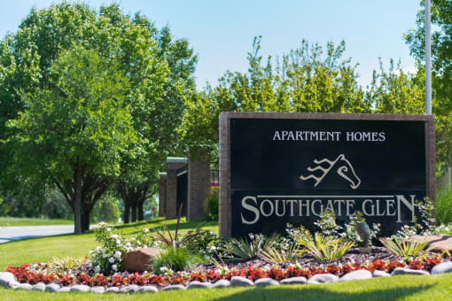 Property Signage at Southgate Glen, Weatherford, Texas