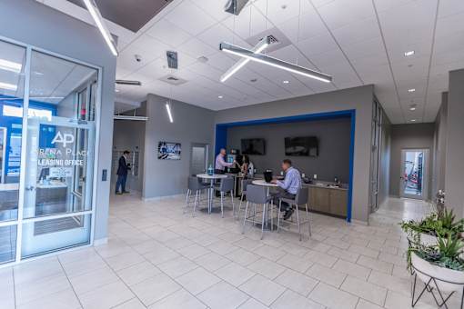 Lobby at Arena Place Apartments