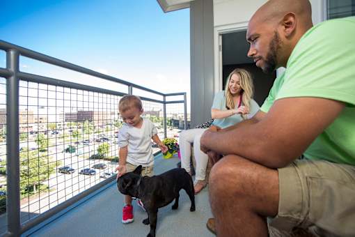 Balcony With a View in Grand Rapids