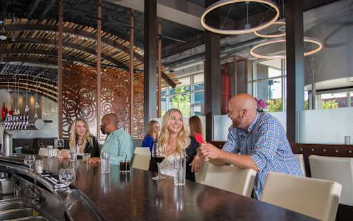 Bar and Dining at Wheelhouse Near Arena Place Apartments