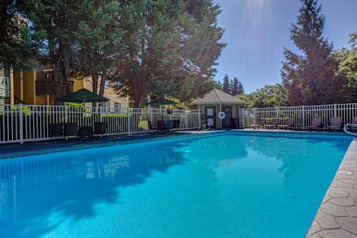 Pool at Commons at Avalon Park Apartments, Oregon