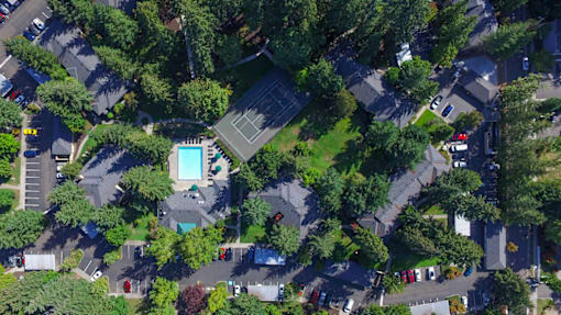 Top view at Commons at Creekside Apartments, Oregon, 97123
