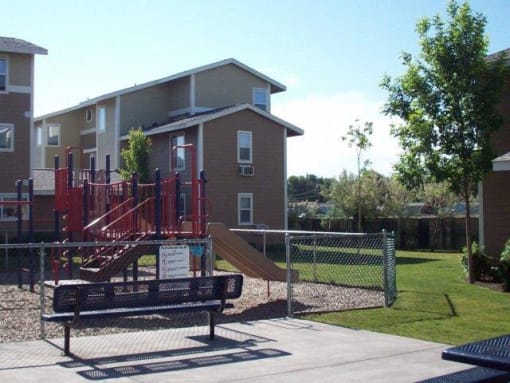 Playground area at CRESTVIEW COMMONS LP, Klamath Falls, OR 97603