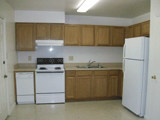 Apartment Kitchen in Chambersburg, PA | Hamilton Park Apartments | Property Management, Inc.