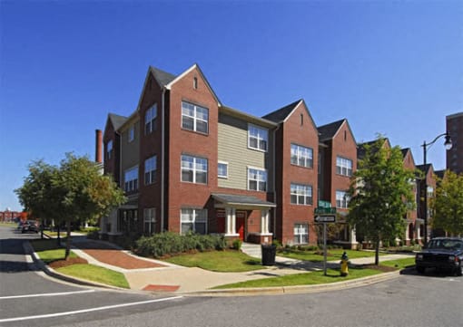 Convenient parking and sidewalk access at Park Place in Birmingham, Alabama