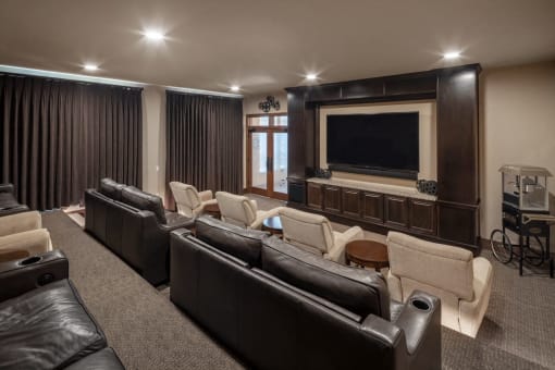 Theater Room at The Tuscany on Pleasant View, Madison, WI, 53717