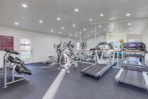 Fitness Center at VINE BY VINTAGE Apartments, Lompoc, 93436