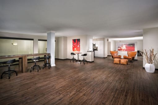 community room at Cole Spring Plaza Apartments, Silver Spring, MD