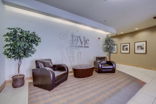 LaVie at Queen Anne Seattle, WA lobby
