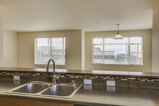 LaVie at Queen Anne Seattle, WA kitchen dining room