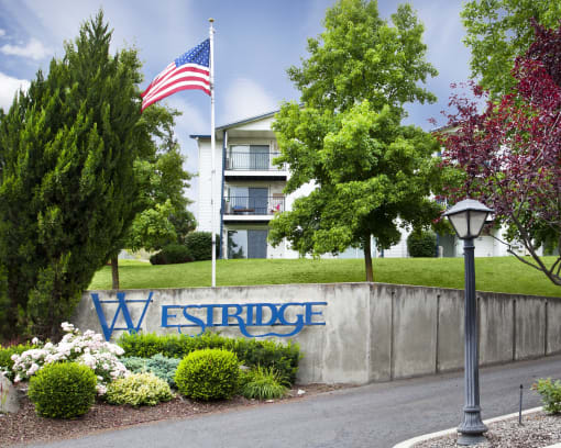 Westridge Apartments for rent in Clarkston, WA monument sign