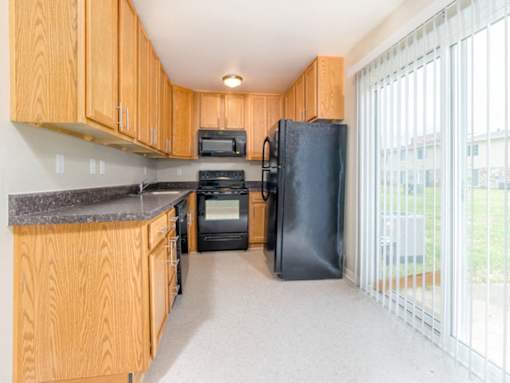 Kitchen 2 at Buckroe Pointe Apartments Townhomes