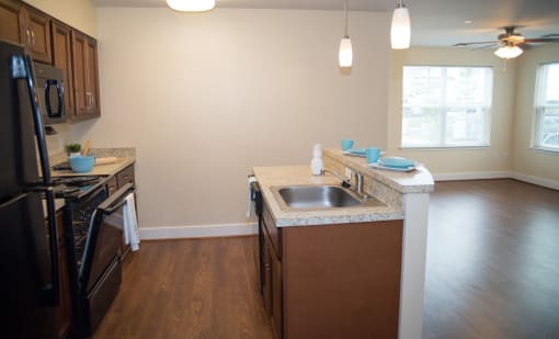 Riverwoods at Denton Model Apartment