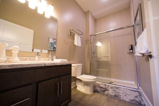Large Bathroom with Plenty of Storage