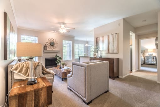 Living Room  at Vista Springs, Texas