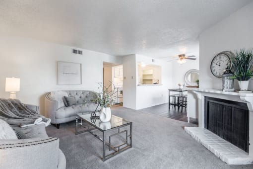 Spacious floorplan  at Garden Gate, Irving, Texas