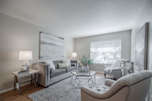 Spacious living area  at Garden Park, Irving, 75062