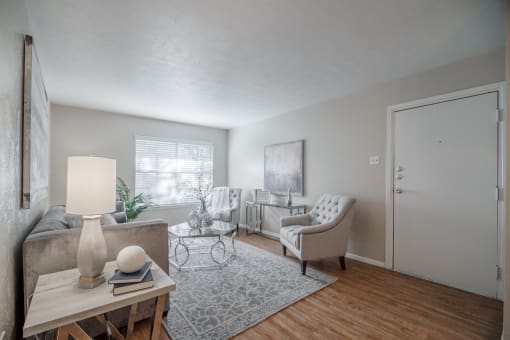 Beautiful plank floors  at Garden Park, Irving, Texas