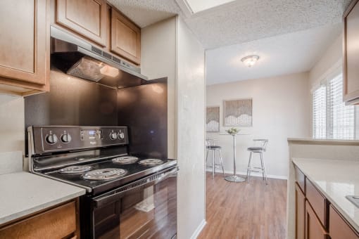Kitchen Appliances at Parkwood, Irving, Texas
