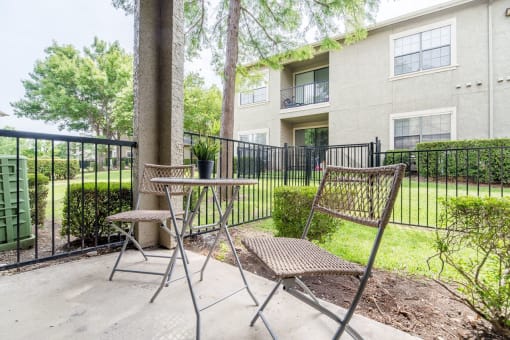 Private Patio  at Prestonwood Hills, Texas