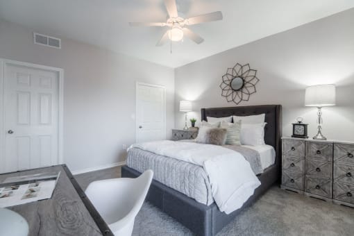 Comfortable Bedroom at The Remington, Lewisville