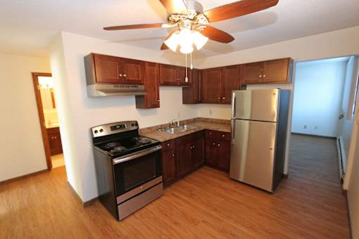 Alpine Apartments Kitchen, Forest Lake, Minnesota