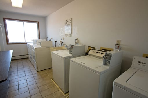 River Ridge Apartments laundry, Anoka, Minnesota
