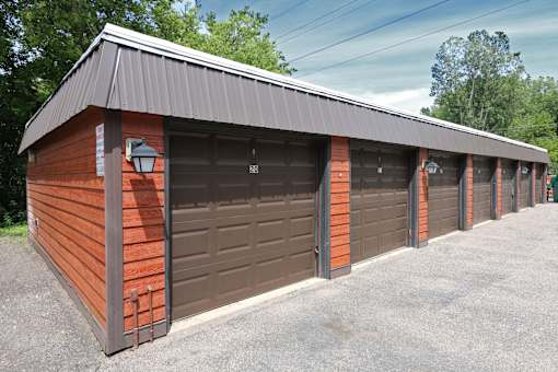 Edina Manor Apartments garages, Edina, Minnesota