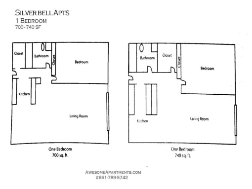 Silver Bell Apartments Floorplan
