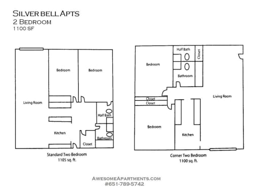 Silver Bell Apartments Floorplan