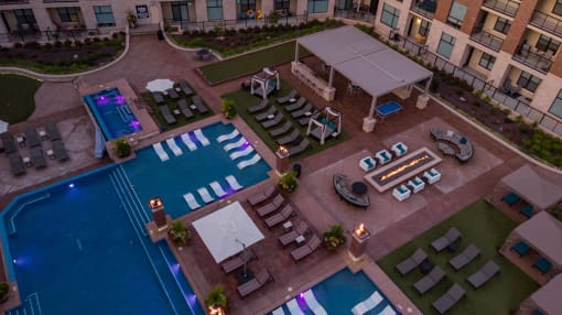 Drone View1 at The Royale at CityPlace, Overland Park, Kansas