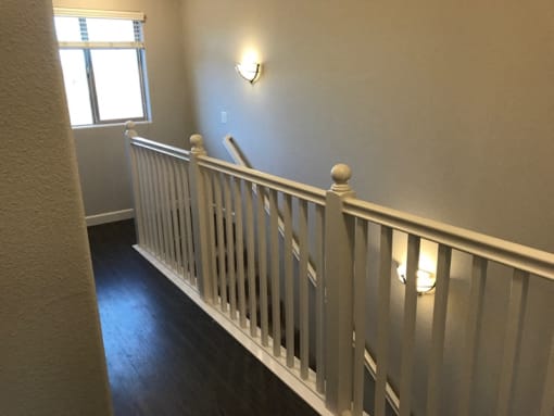 Upstairs Hallway Hardwood Floors
