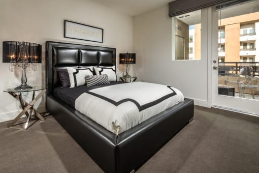 One11_Corona CA_Apartment Master Bedroom