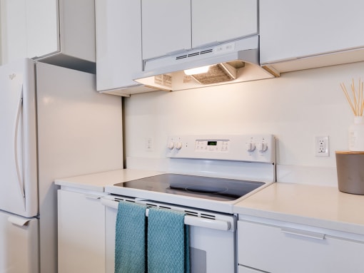 Modern Kitchen With Stainless Steel Appliances And Double Door Refrigerators at Watercooler, Boise, 83702