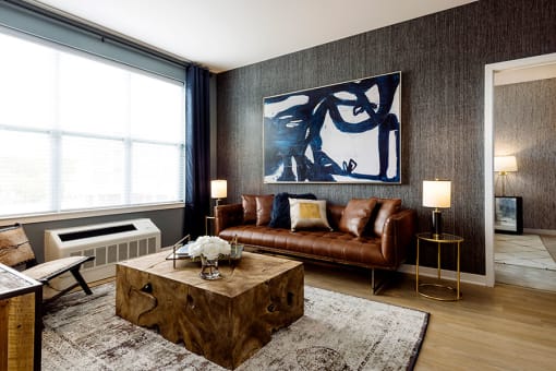 Modern Living Room at The Green at Bloomfield, Bloomfield, 07003