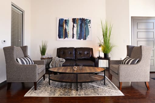 Living Area at Epic Apartments, Texas